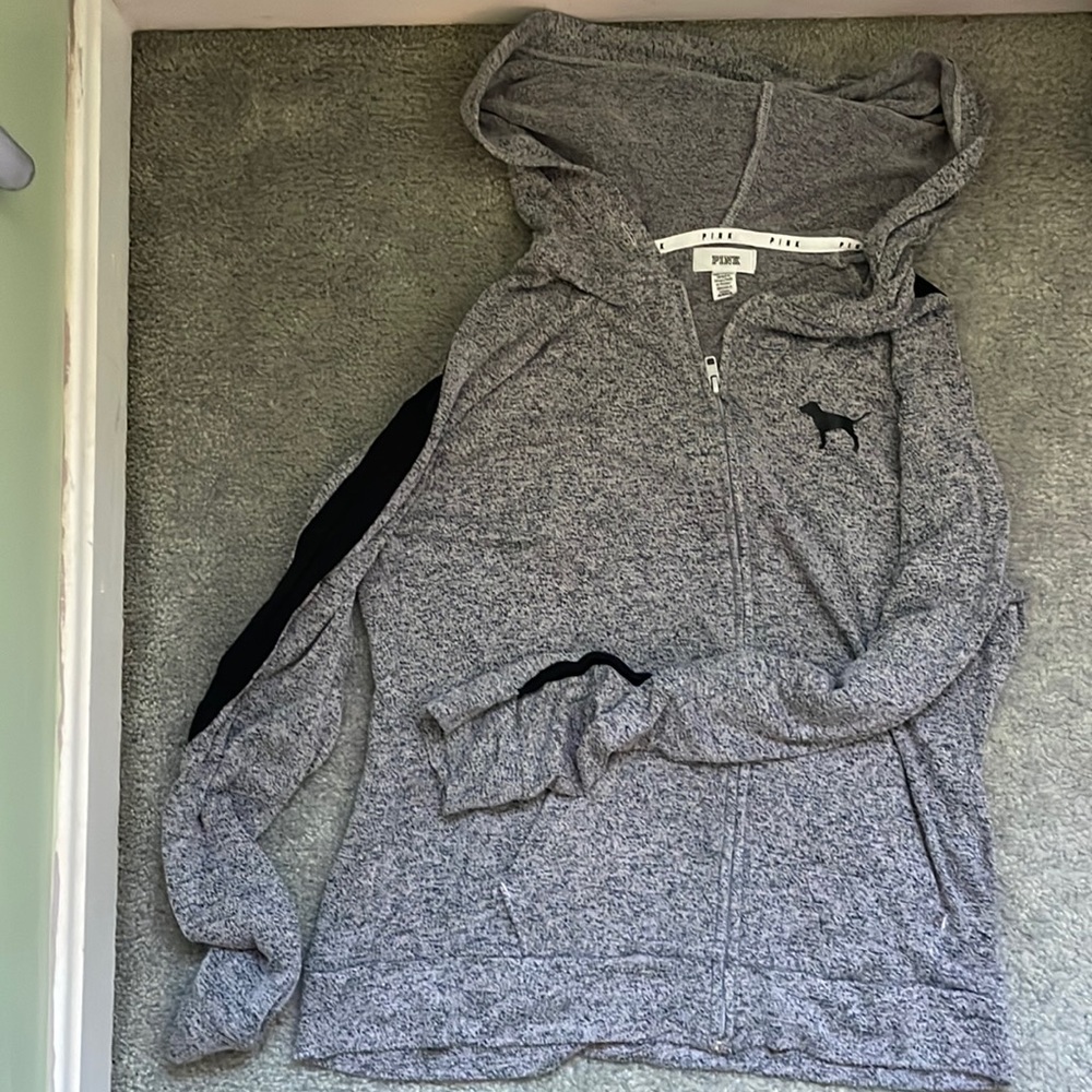 Small/ Black and White/ Victoria’s Secret PINK/ Black and White/ Jacket